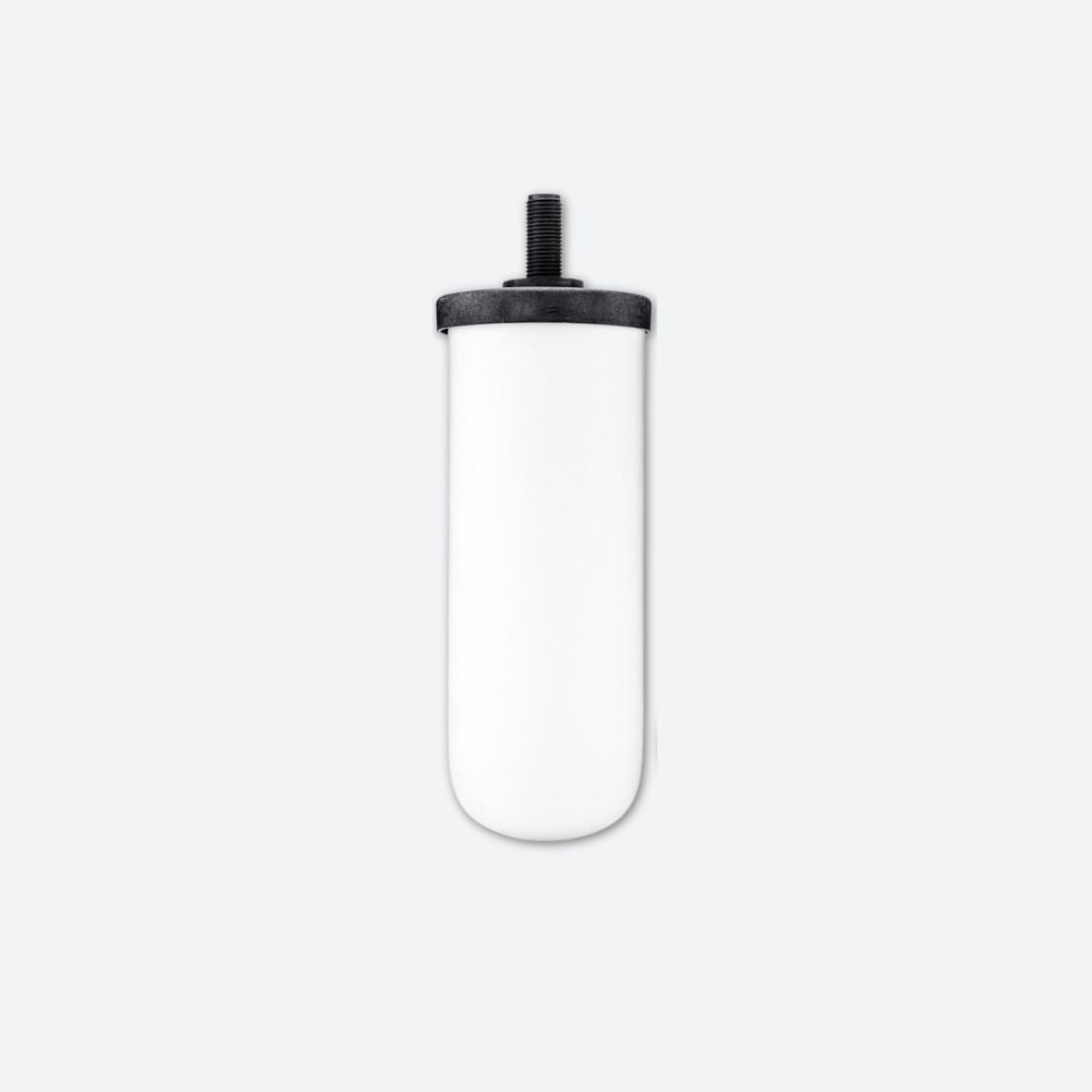 An image of a single under sink water filter