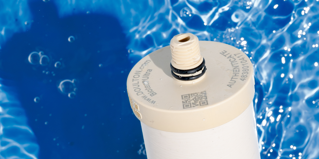 top of doulton filter with code and numbers