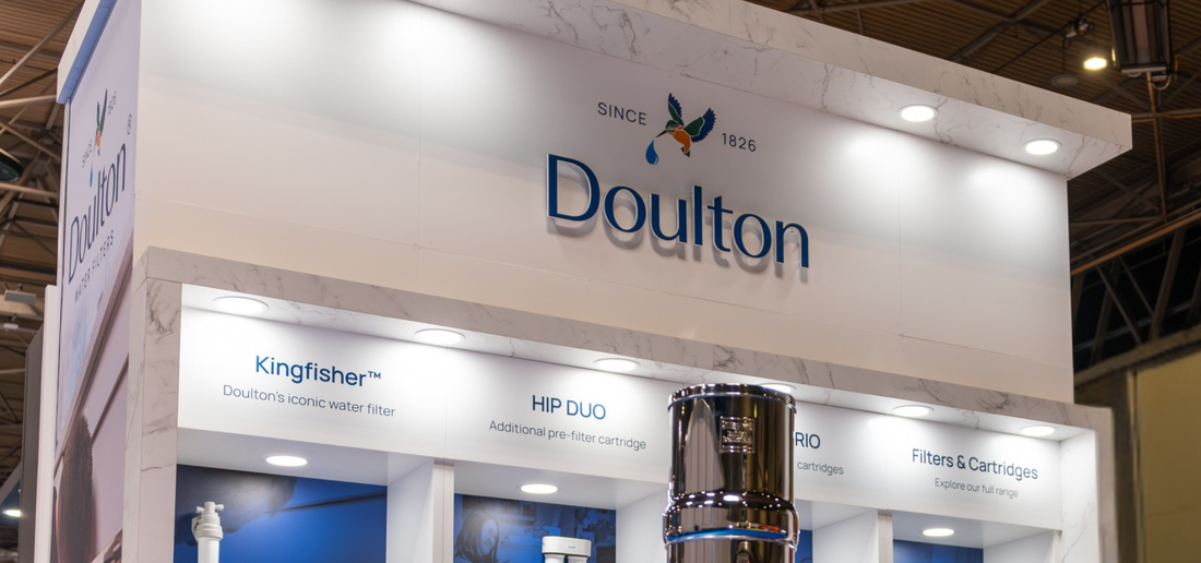 Explore Doulton Water Filters at the Homebuilding and Renovating Show!