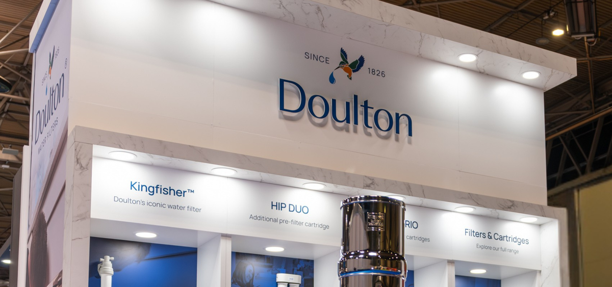 Explore Doulton Water Filters at the Homebuilding and Renovating Show!