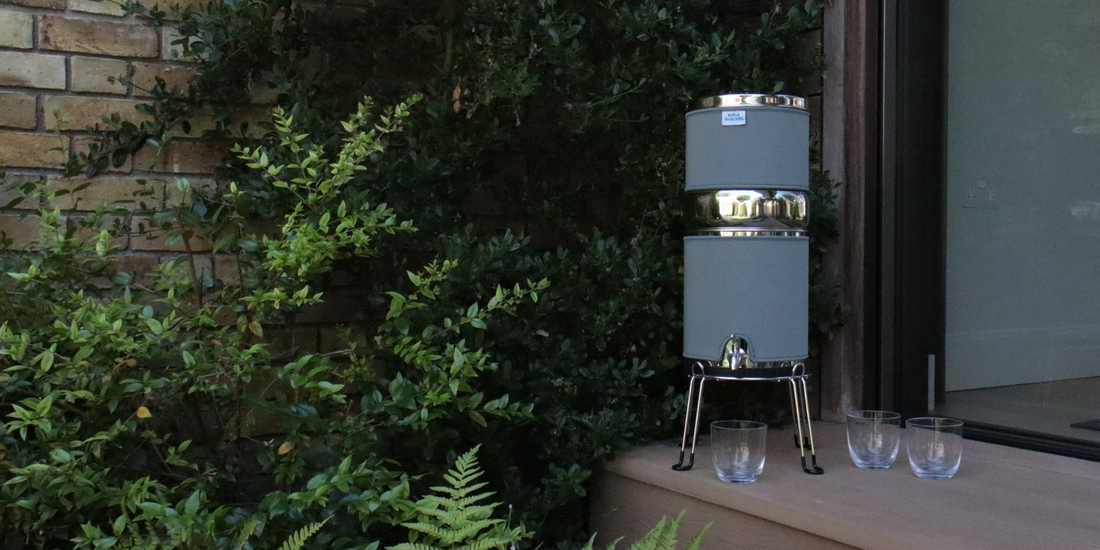 British Berkefeld Gravity System with Insulating Sleeve