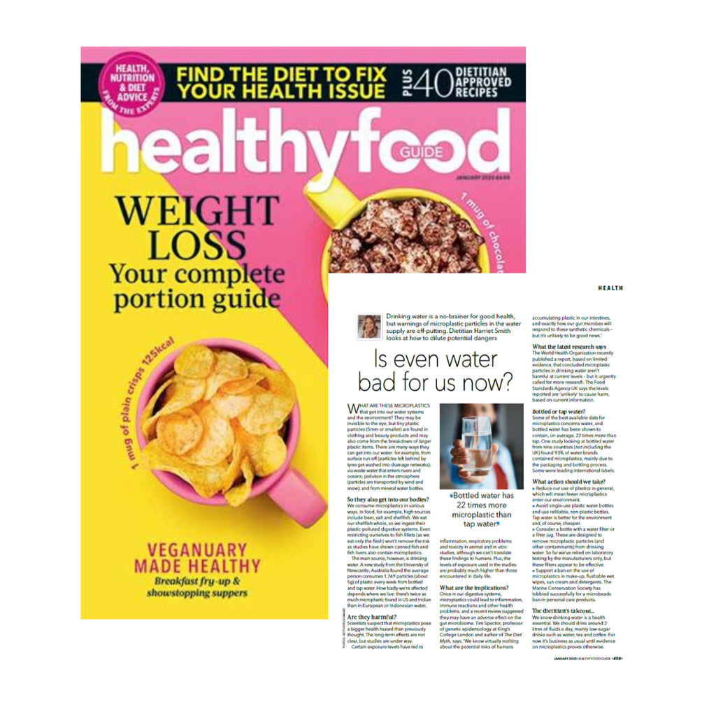 Doulton® Discuss Microplastic Dangers In 'Healthy Food Guide'