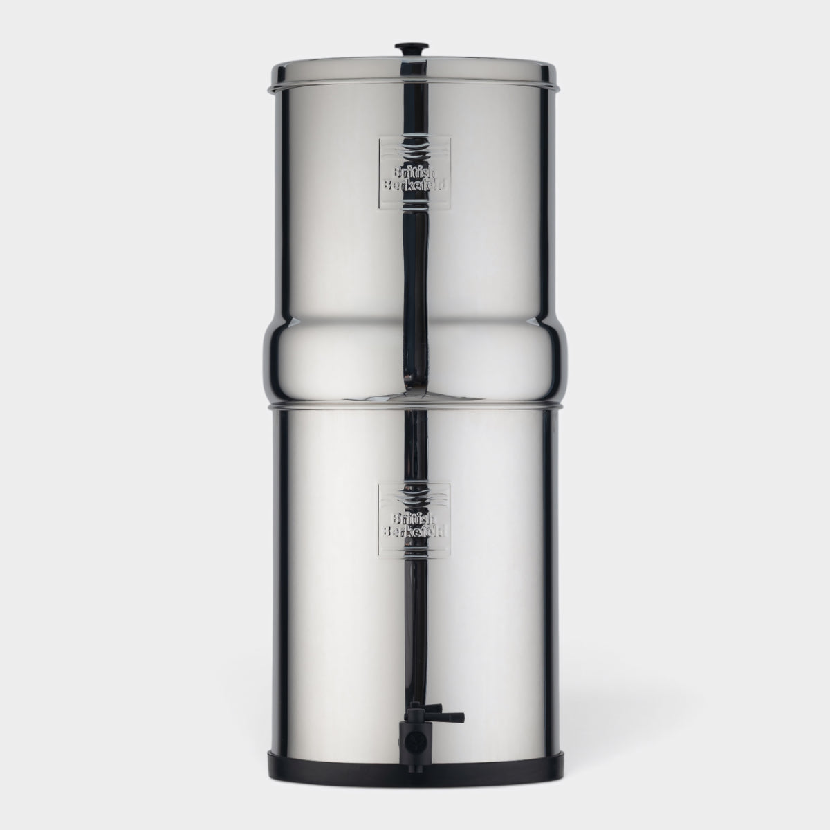 British Berkefeld® Stainless Steel Gravity System + Ultra Fluoride Ceramic Filters