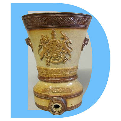 Image of the first ceramic water filter from the 1800's