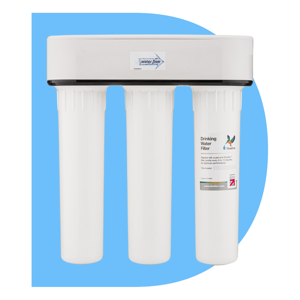Doulton® Undercounter HIP TRIO Biotect Ultra® Water Filter System