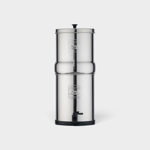 British Berkefeld® Stainless Steel Gravity System + Ultra Sterasyl Ceramic Filters