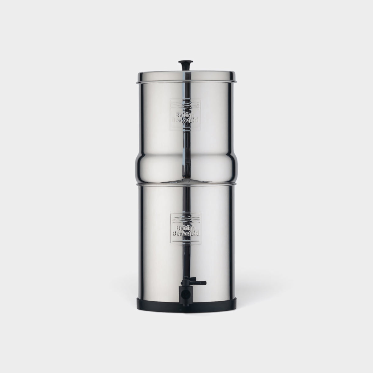 British Berkefeld® Stainless Steel Gravity System + Ultra Fluoride Ceramic Filters