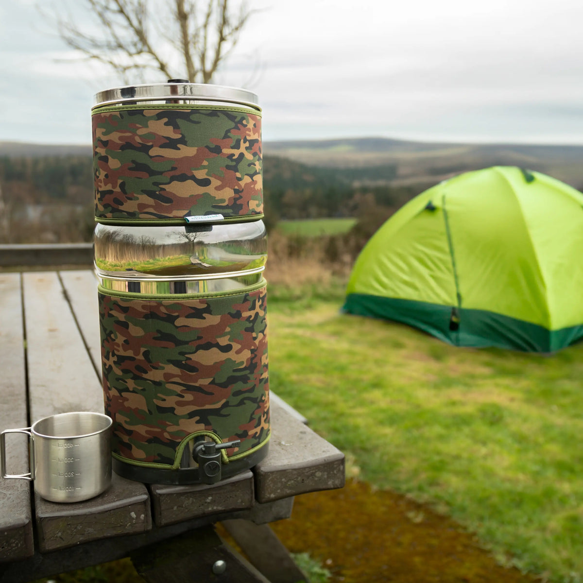 British Berkefeld Insulating sleeve on a gravity system 