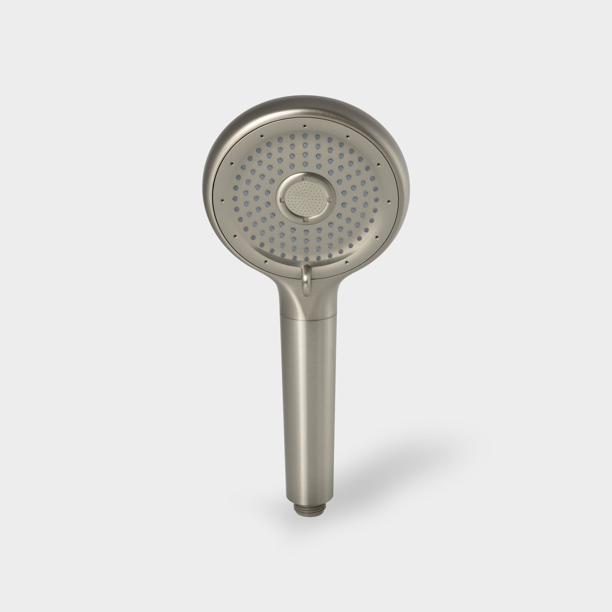 Brushed nickle shower head