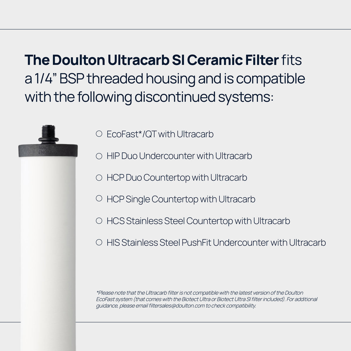 Doulton® Ultracarb SI (9505)