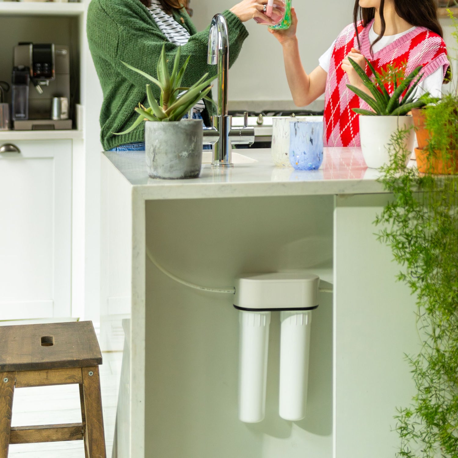 An image of a HIP DUO under sink water filter 