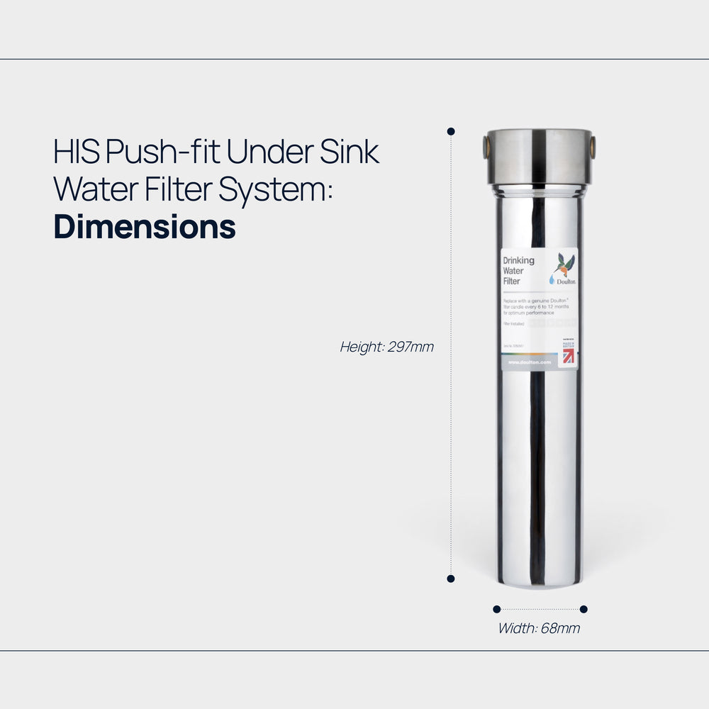 HIS push fit system dimensions