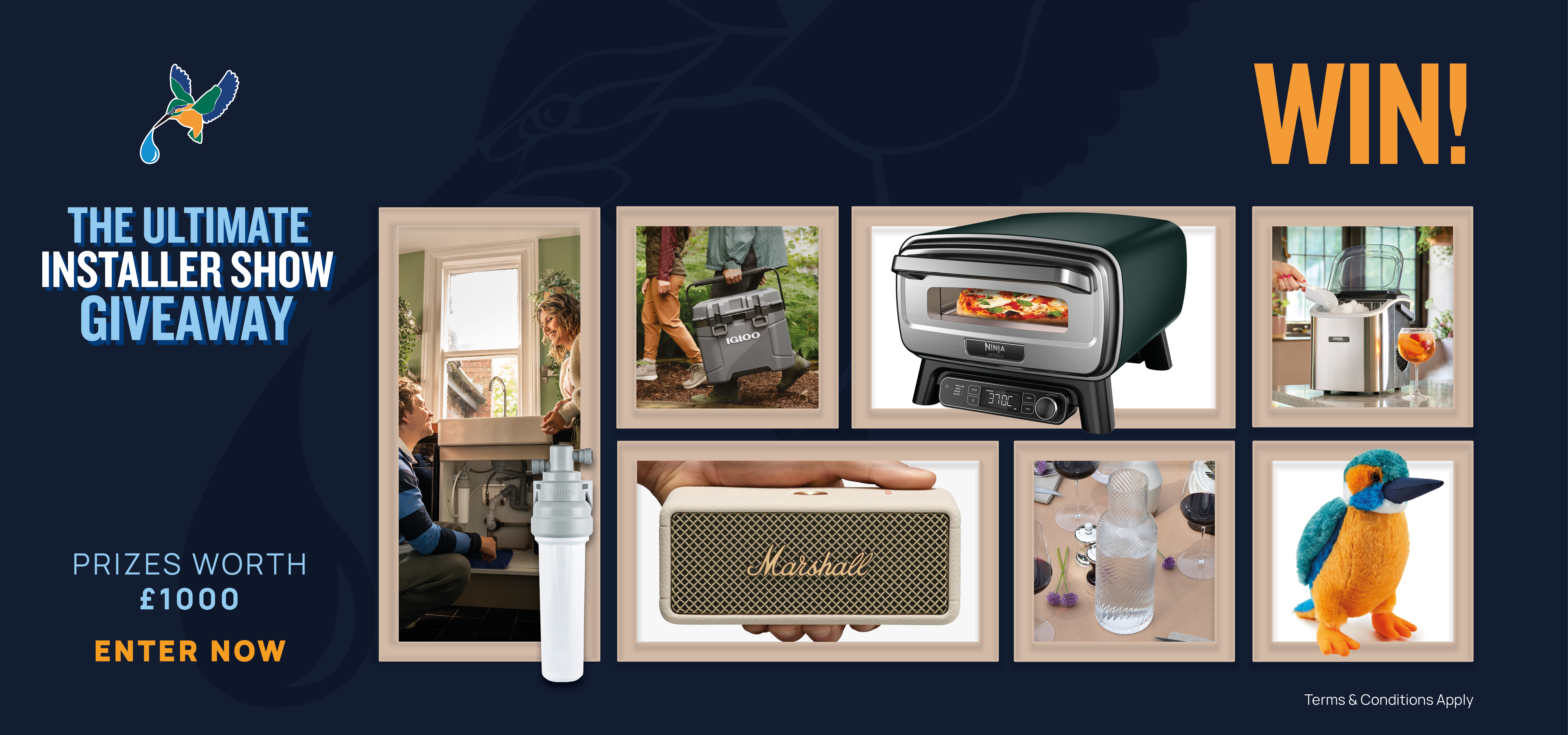 Installer show giveaway web banner