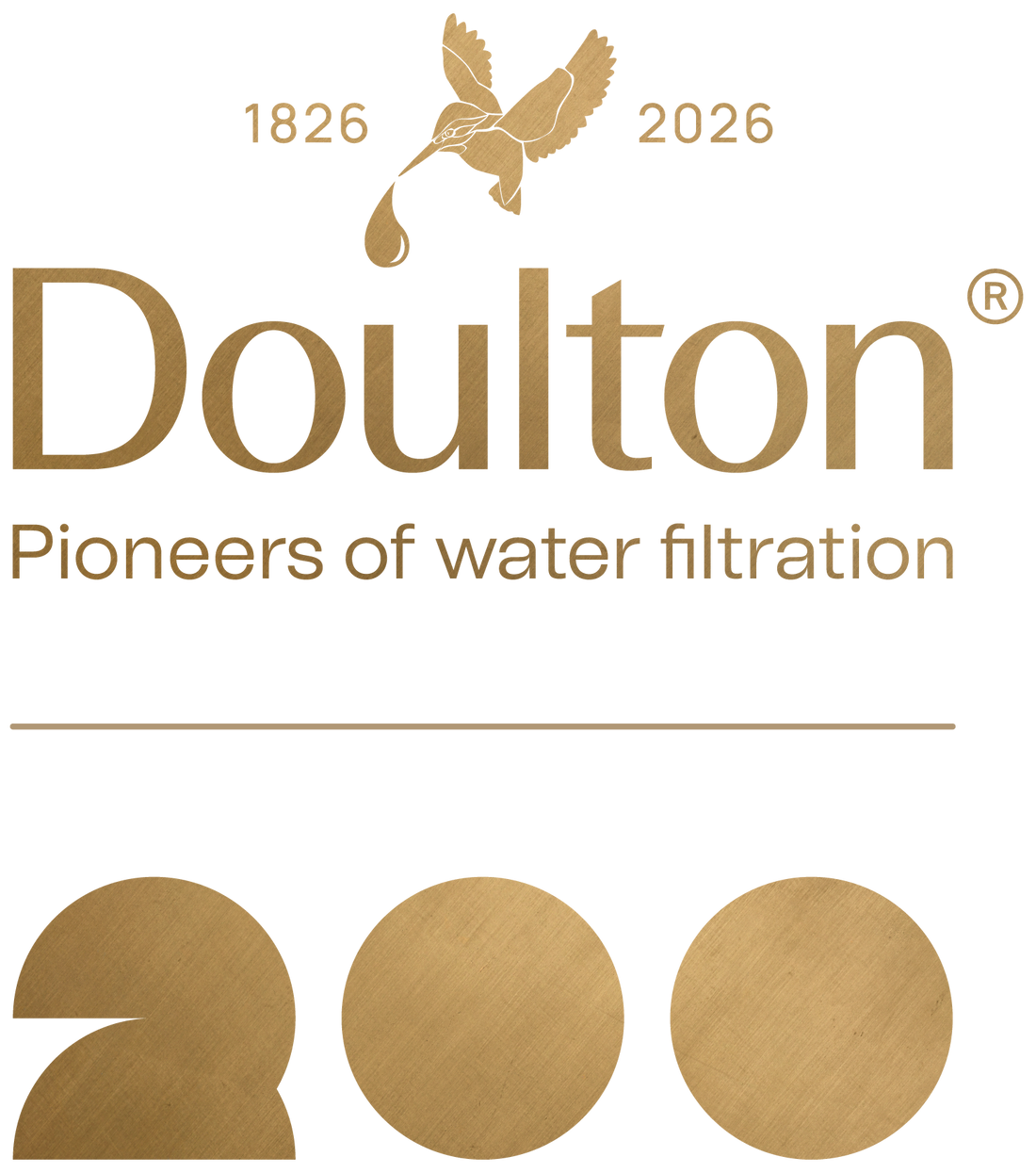 Doulton logo gold