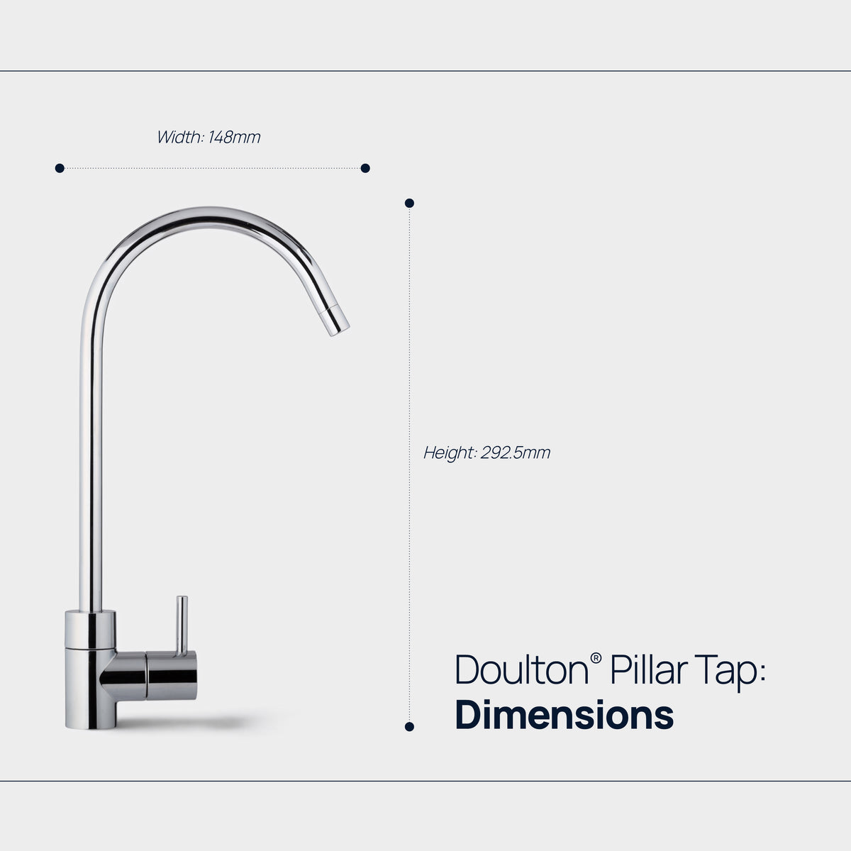 Grifo de pilar Doulton®