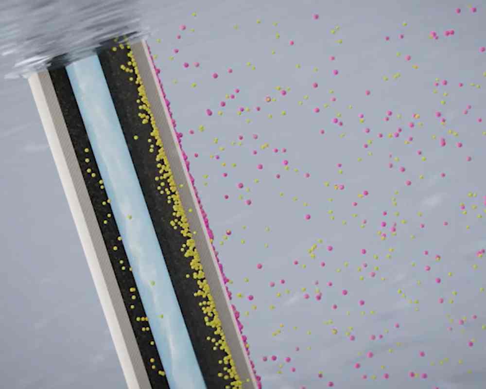 CGI close up water filter