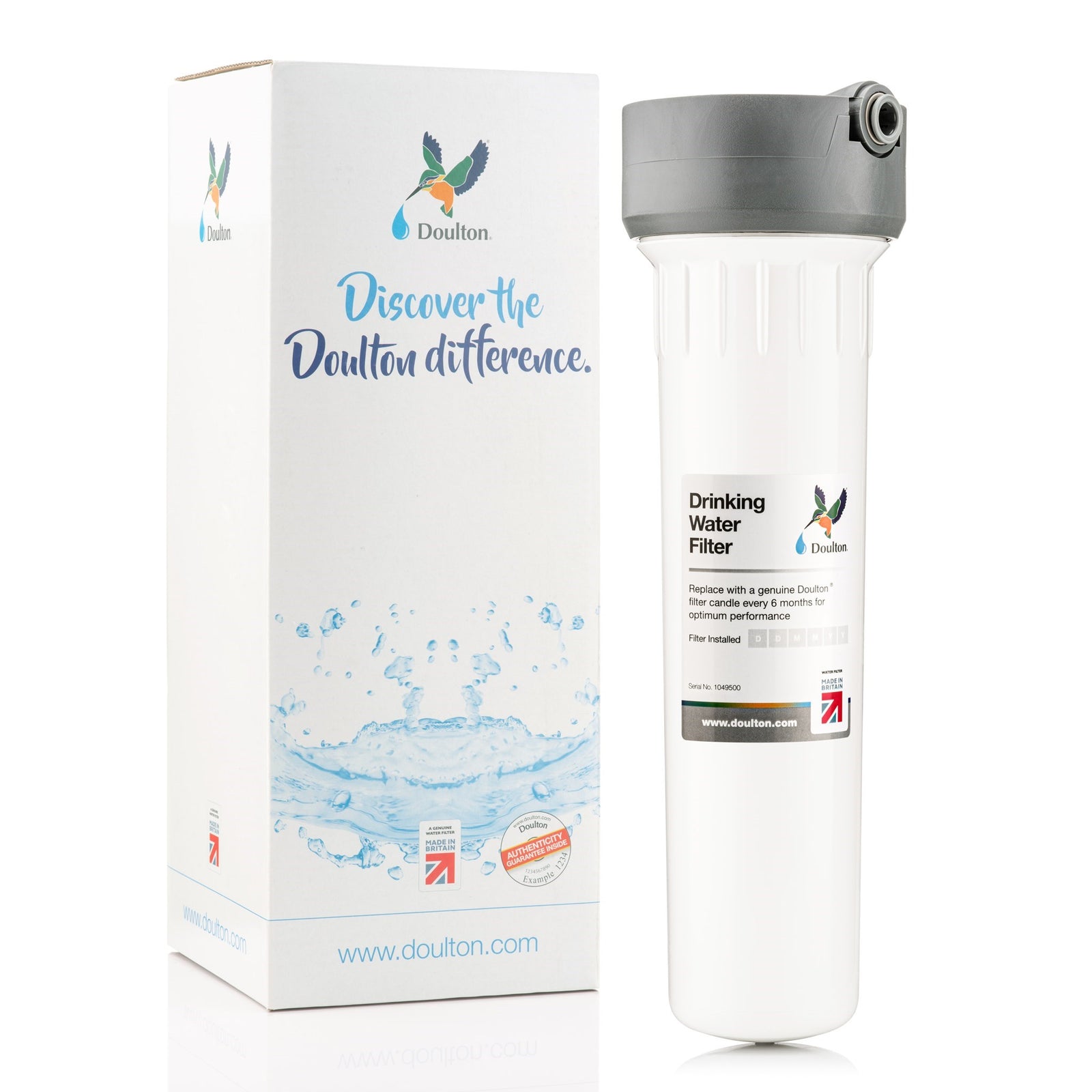 Doulton® Undercounter HIP Biotect Ultra® Inline Water Filter System