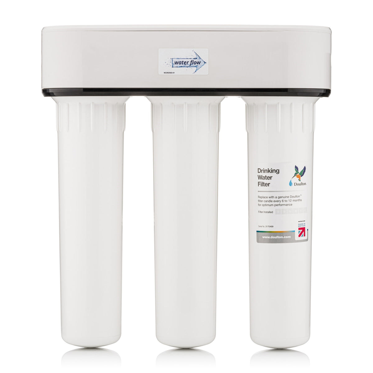 Doulton® Undercounter HIP TRIO Biotect Ultra® Water Filter System ...