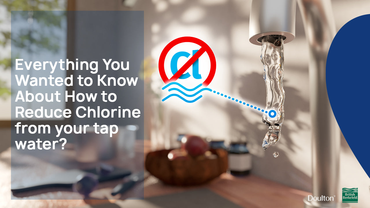 How to reduce Chlorine from your tap water image.